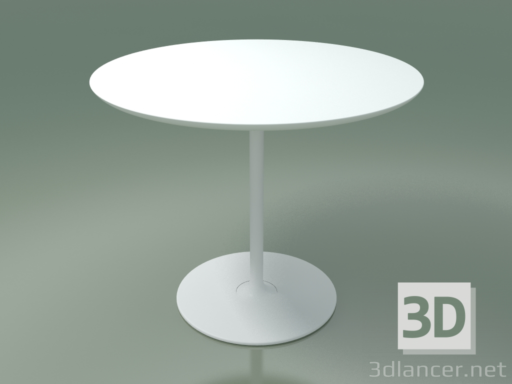 modello 3D Tavolo rotondo 0708 (H 74 - P 90 cm, F01, V12) - anteprima