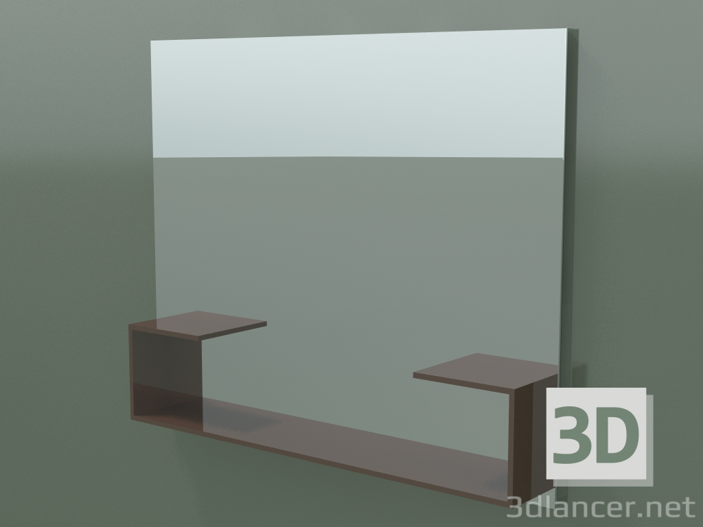 modello 3D Specchio Moode (8AMD10001, Bronzo V30, L 96 cm) - anteprima