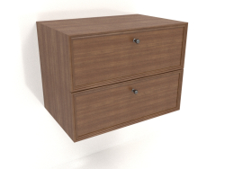 Mueble de pared TM 14 (600x400x455, madera marrón claro)