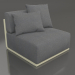 3d model Sofa module section 3 (Gold) - preview