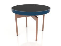 Tavolino rotondo Ø60 (Grigio blu, DEKTON Domoos)