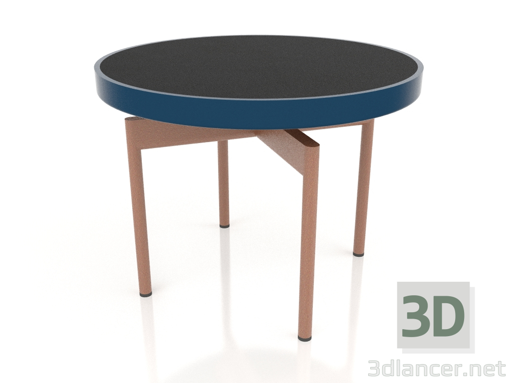 modello 3D Tavolino rotondo Ø60 (Grigio blu, DEKTON Domoos) - anteprima