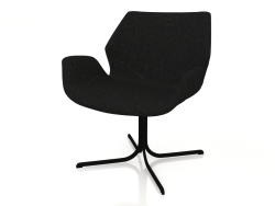 Lounge chair Nikki All (Black)