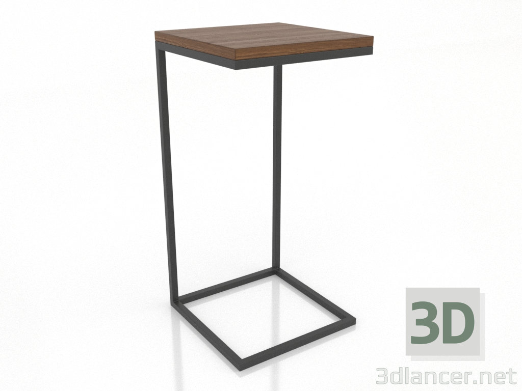 modello 3D Tavolino (noce chiaro) - anteprima modello 3D Tavolino (noce chiaro) - anteprima