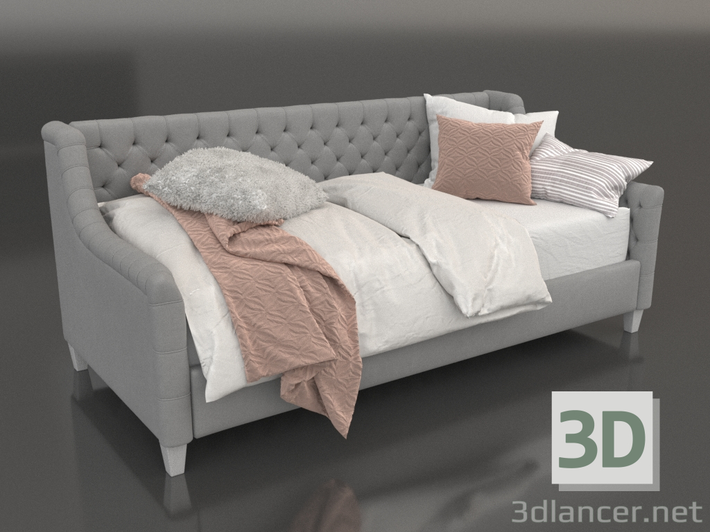 modello 3D Letto per bambini Devyn in stile classico - anteprima