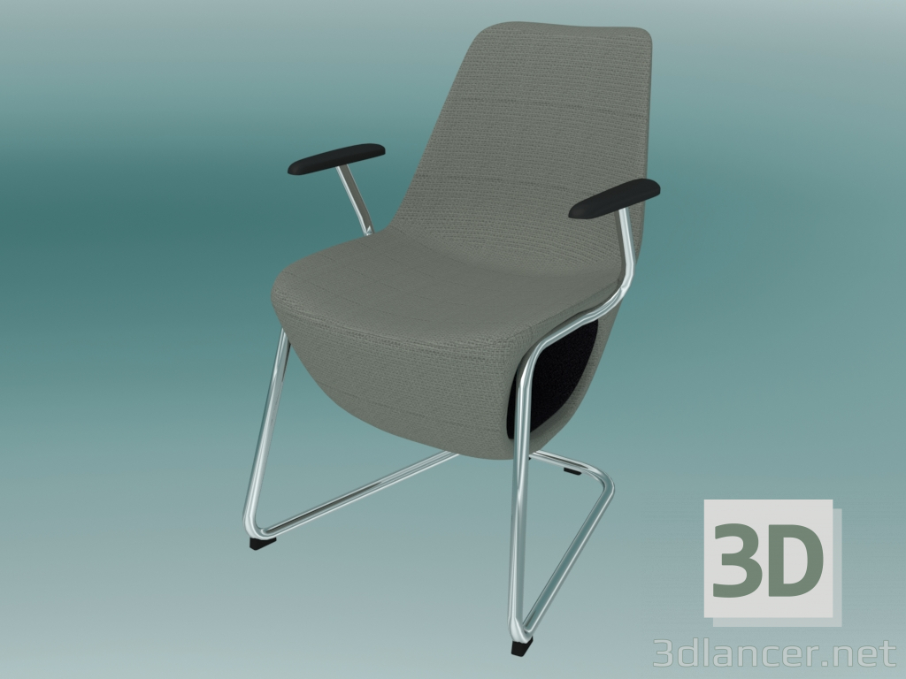 3D Modell Sessel (10V 2P) - Vorschau