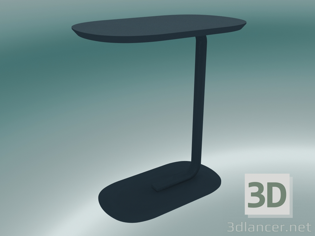 3 डी मॉडल साइड टेबल रिलेट (ब्लू-ग्रे) - पूर्वावलोकन