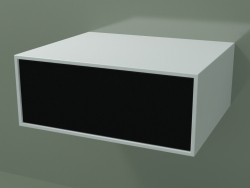 Box (8AUBAB01, Gletscherweiß C01, HPL P06, L 60, P 50, H 24 cm)