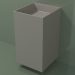 modello 3D Lavabo sospeso (03UN26302, Clay C37, L 48, P 50, H 85 cm) - anteprima