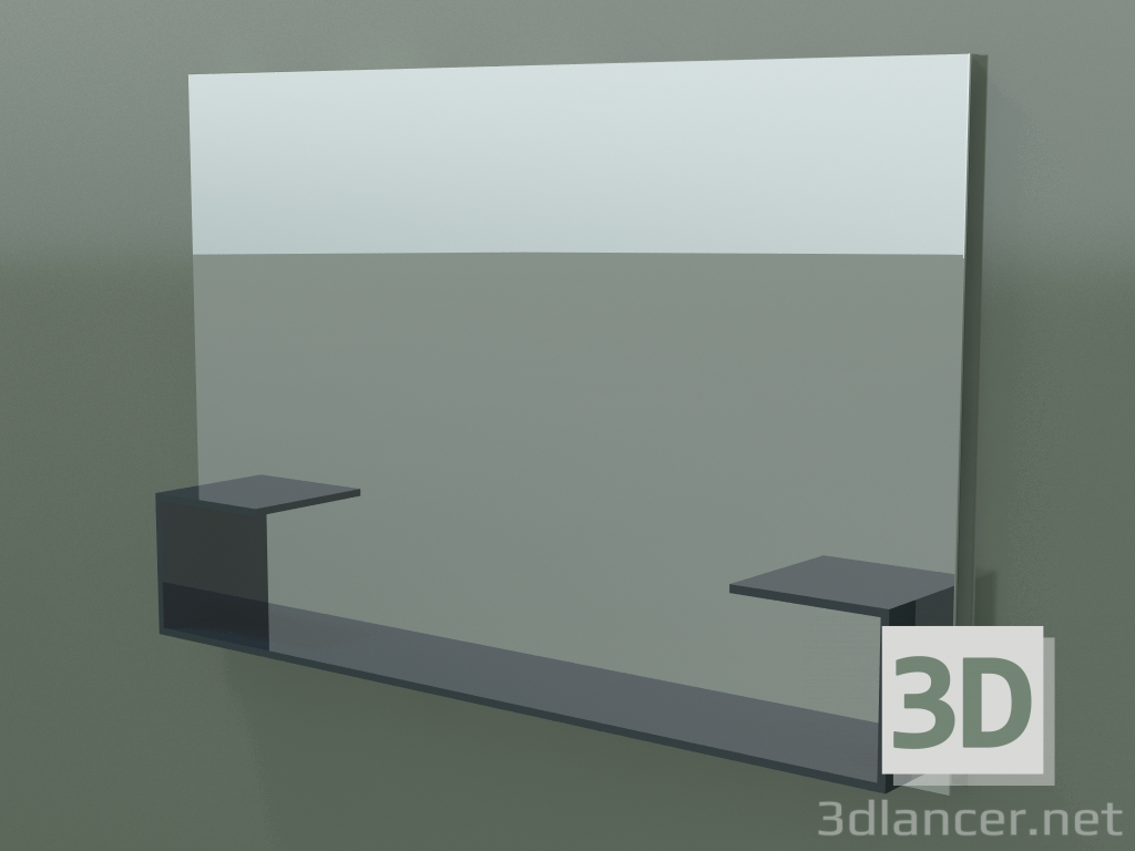 modello 3D Specchio Moode (8AMF10001, Grigio V40, L 120 cm) - anteprima