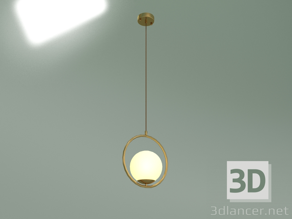 modello 3D Lampada a sospensione Ringo 50089-1 (oro) - anteprima