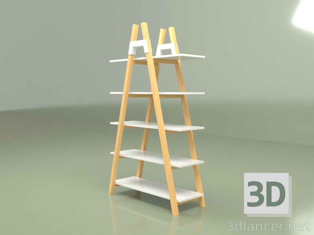 modello 3D Scaffalature Manchester - anteprima