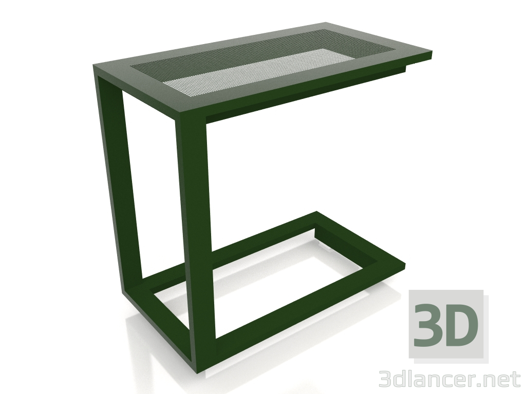 modello 3D Tavolino C (Verde bottiglia) - anteprima
