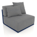 Modelo 3d Seção 3 do módulo do sofá (azul noturno) - preview