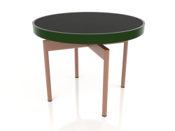 Round coffee table Ø60 (Bottle green, DEKTON Domoos)