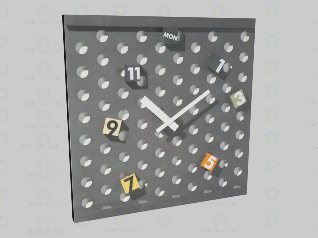 3d model Clock Pop - preview