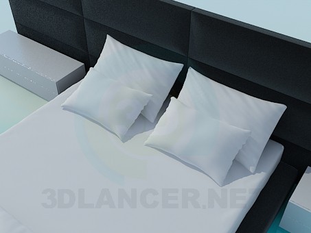 3d model Bed - preview 3d model Bed - preview