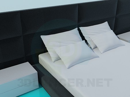 3d model Bed - preview 3d model Bed - preview
