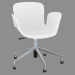 modèle 3D Chaise de bureau avec roues Juli - preview