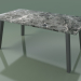 3D Modell Esstisch im Freien InOut (134, grau lackiertes Aluminium, MAT-GP) - Vorschau