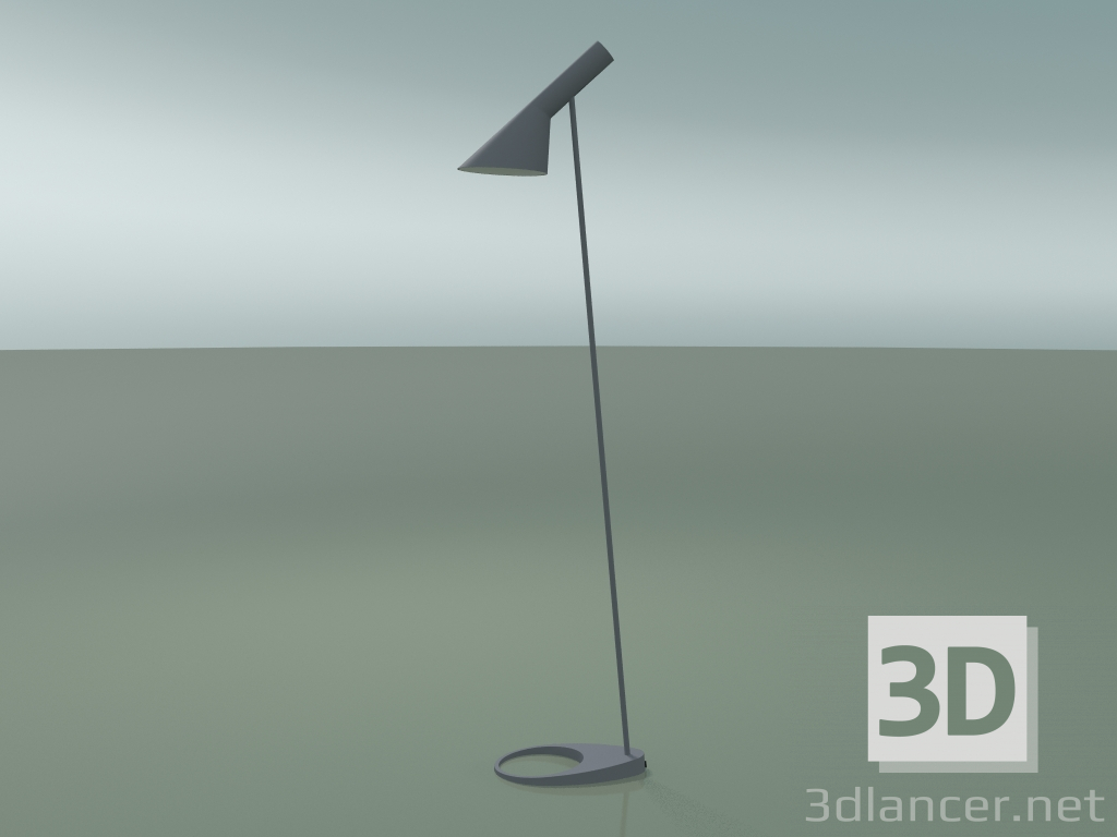 3d model Floor lamp AJ FLOOR (20W E27, LIGHT GRAY) - preview