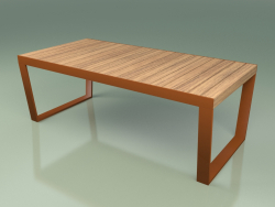 Folded dining table 034 (Metal Rust)