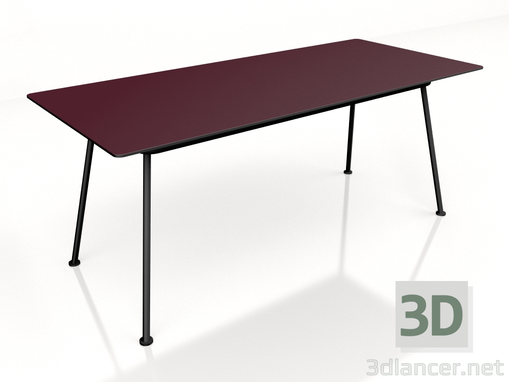3D modeli Alçak tabla New School Low NS818 (1800x800) - önizleme