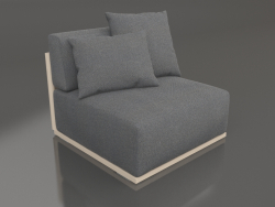Sofa module section 3 (Sand)
