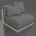 modello 3D Modulo divano sezione 3 (Sabbia) - anteprima