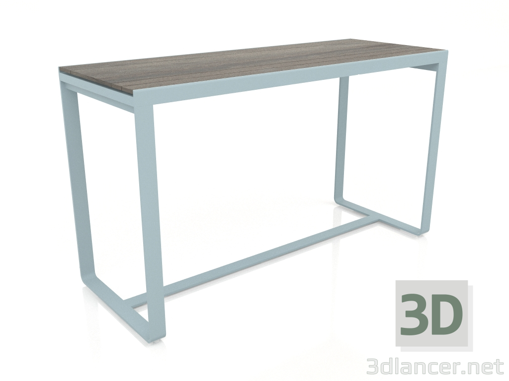 3d model Bar table 180 (DEKTON Radium, Blue gray) - preview