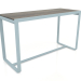 3d model Bar table 180 (DEKTON Radium, Blue gray) - preview