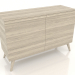 3d model Chest of drawers 5 1200x400x800 (lightened oak) - preview