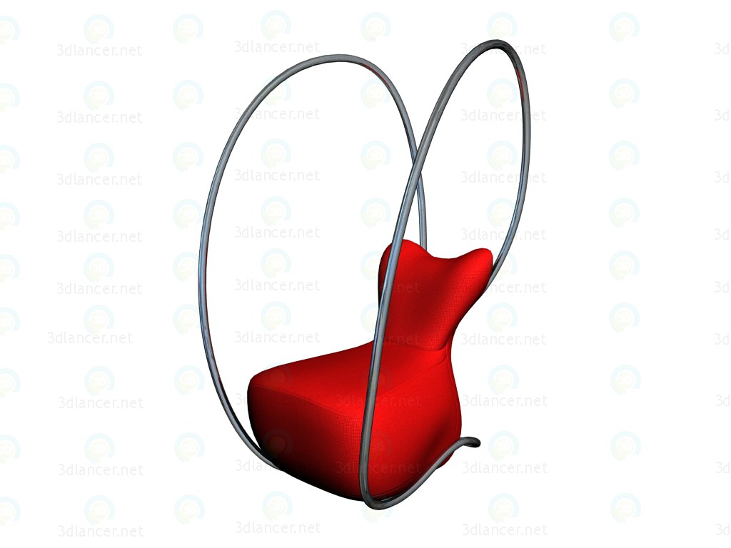 3d model Silla sexy - vista previa