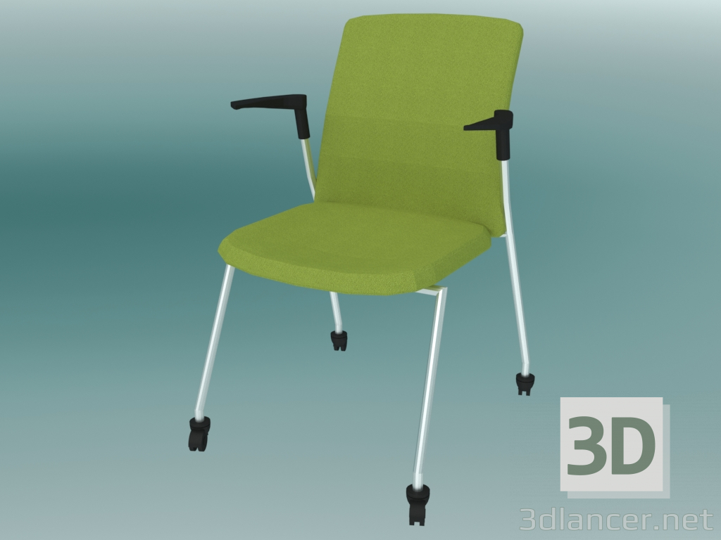 3d model Conference Chair (11H 2P) - preview