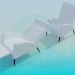 modèle 3D Fauteuil de pliage - preview