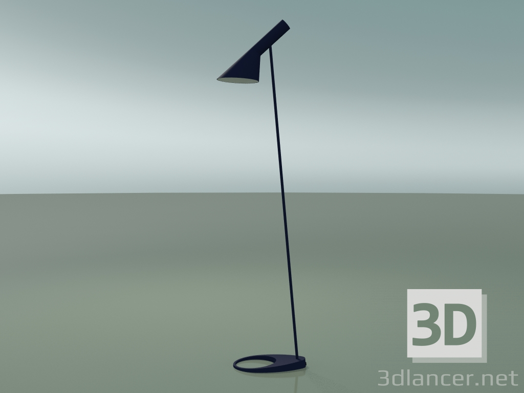 3D Modell Stehlampe AJ FLOOR (20W E27, MIDNIGHT BLUE) - Vorschau