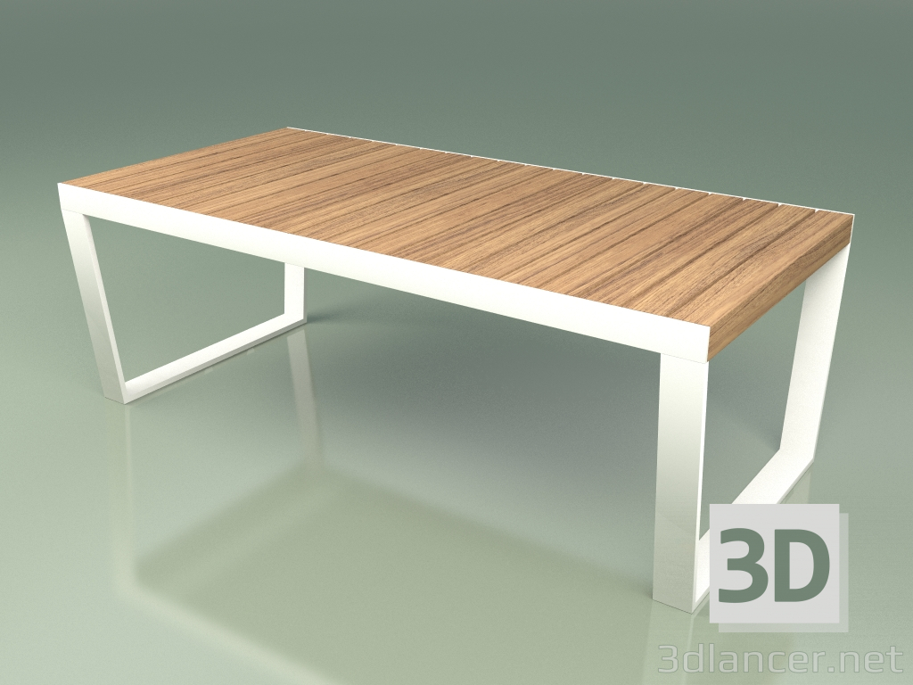 3d model Folded dining table 034 (Metal Milk) - preview