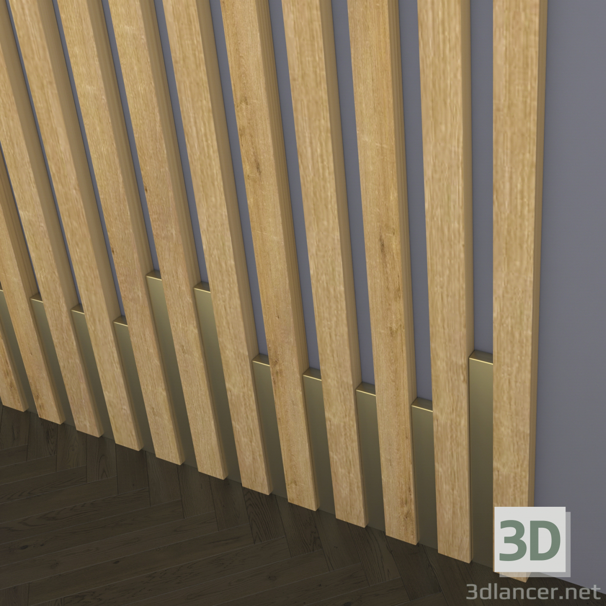 3d model Wooden slats | 74736 | 3dlancer.net