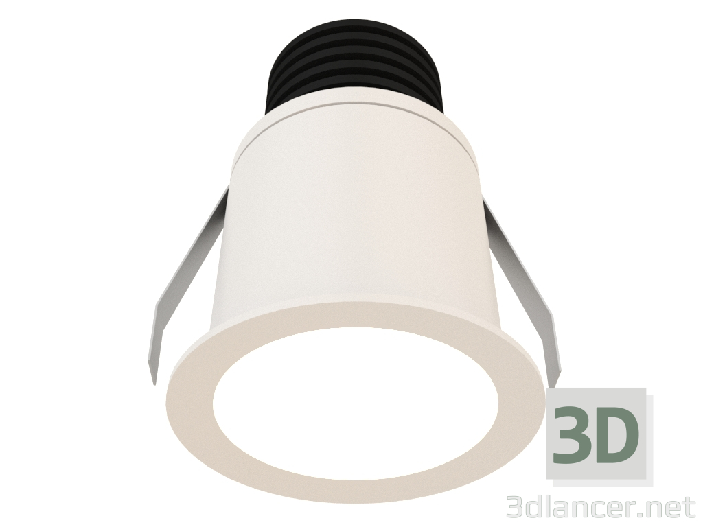 3d model Recessed luminaire (6859) - preview