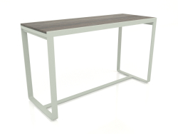 Table de bar 180 (DEKTON Radium, Gris ciment)