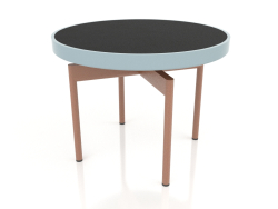 Round coffee table Ø60 (Blue grey, DEKTON Domoos)