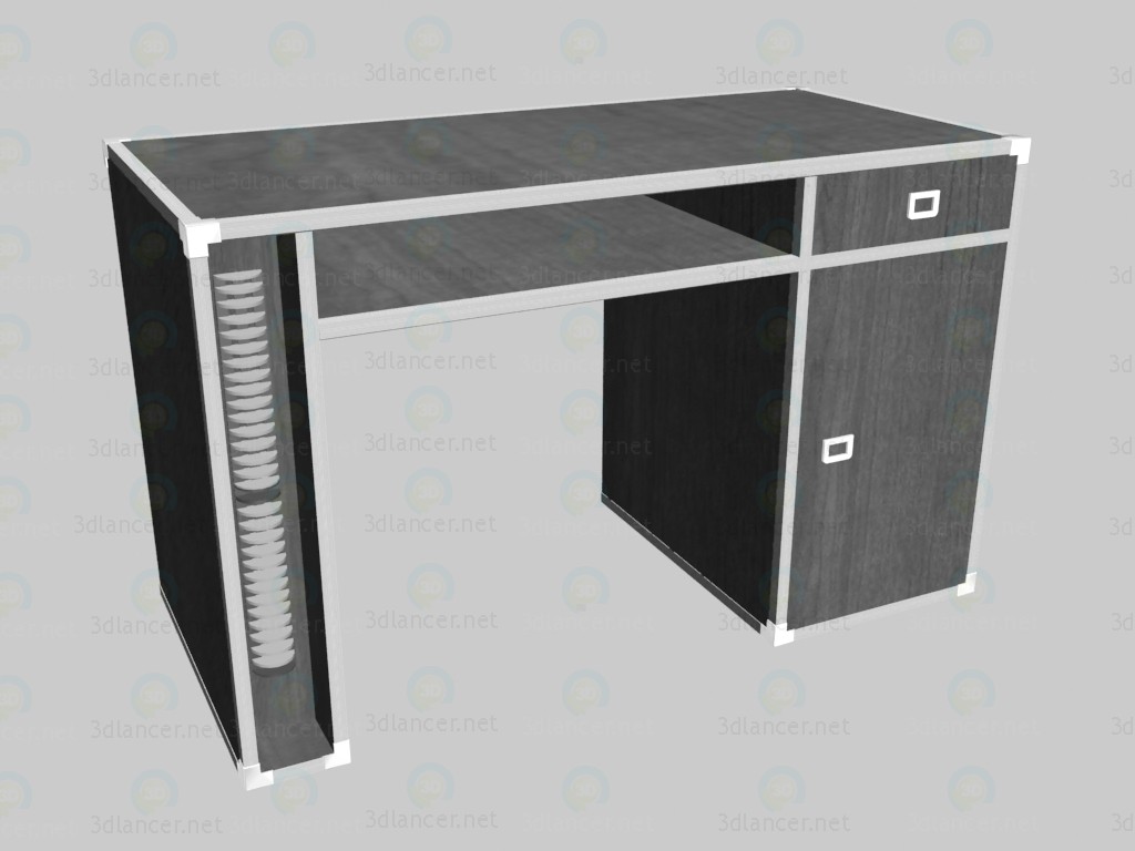 3d model Escritorio (pequeña) - vista previa