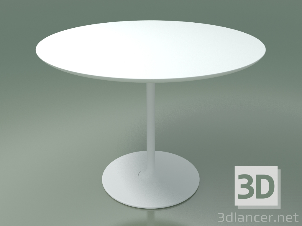 3D Modell Runder Tisch 0709 (H 74 - T 100 cm, M02, V12) - Vorschau