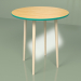 3d model Round table Sputnik 70 cm veneer (turquoise) - preview