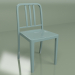 3D modeli Sandalye Navy istiflenebilir (gri mat) - önizleme