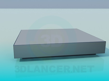 3d модель Очень низкий столик – превью 3d модель Очень низкий столик – превью