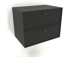 Wall cabinet TM 14 (600x400x455, wood black)