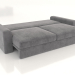 3d model Sofa PALERMO straight (unfolded, upholstery option 3) - preview