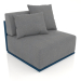 3d model Sofa module section 3 (Grey blue) - preview