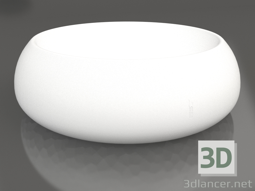modello 3D Vaso per piante 4 (Bianco) - anteprima